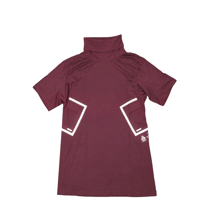 Nike Nike ACG T Shirts Men's Burgundy Turtleneck