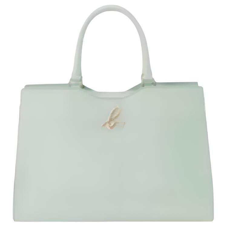 Agnes B. Cow Leather Handbag Small Women's Multicolor