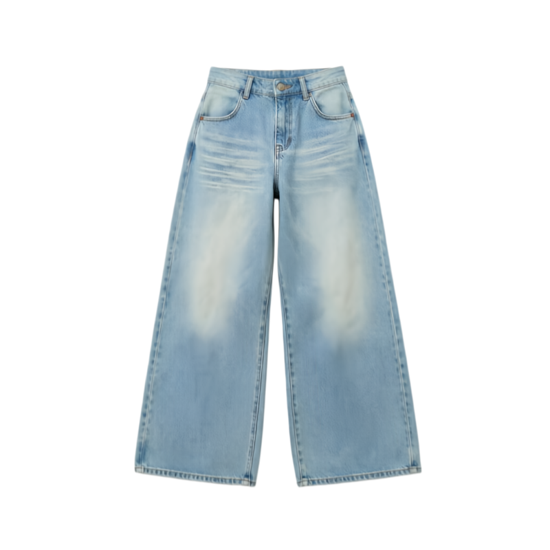 DUSHE Women's Apparel Wide Leg Jeans Women's
