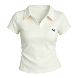 DUSHILIREN Flutter Sleeve T Shirt Women's