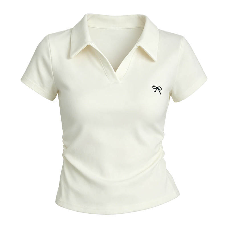 DUSHILIREN Flutter Sleeve T Shirt Women's