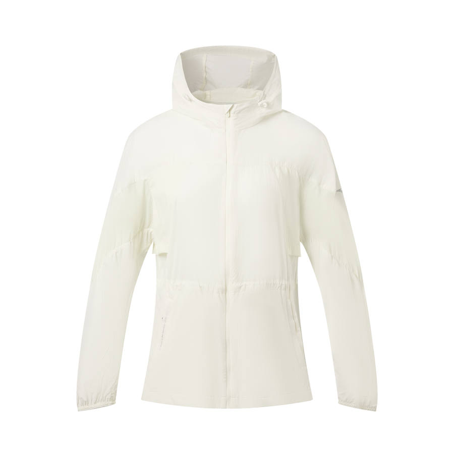Mizuno Jackets Unisex White Hooded Non Detachable Moderate Other