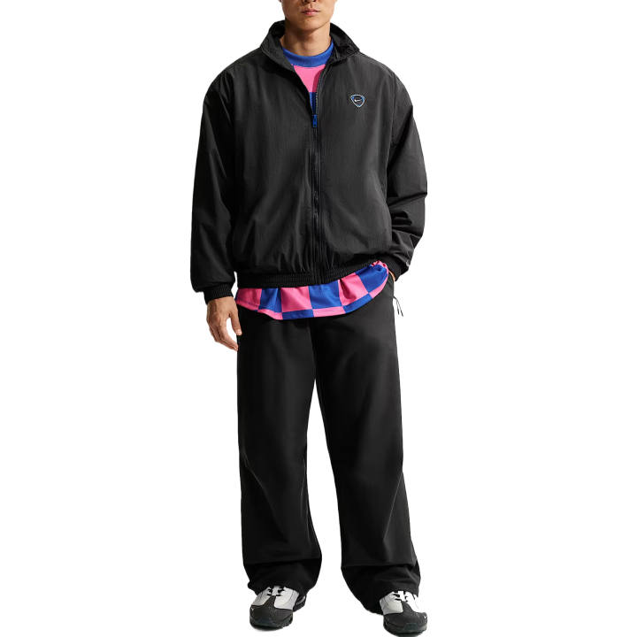 Nike Nike Jackets Men's Charcoal Gray/blue Jay Stand Collar Moderate Other