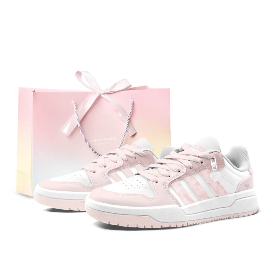 Adidas Adidas ENTRAP Love Words Slip Resistant, Abrasion Resistant, Lightweight Low top Skateboard Shoes Unisex Pink