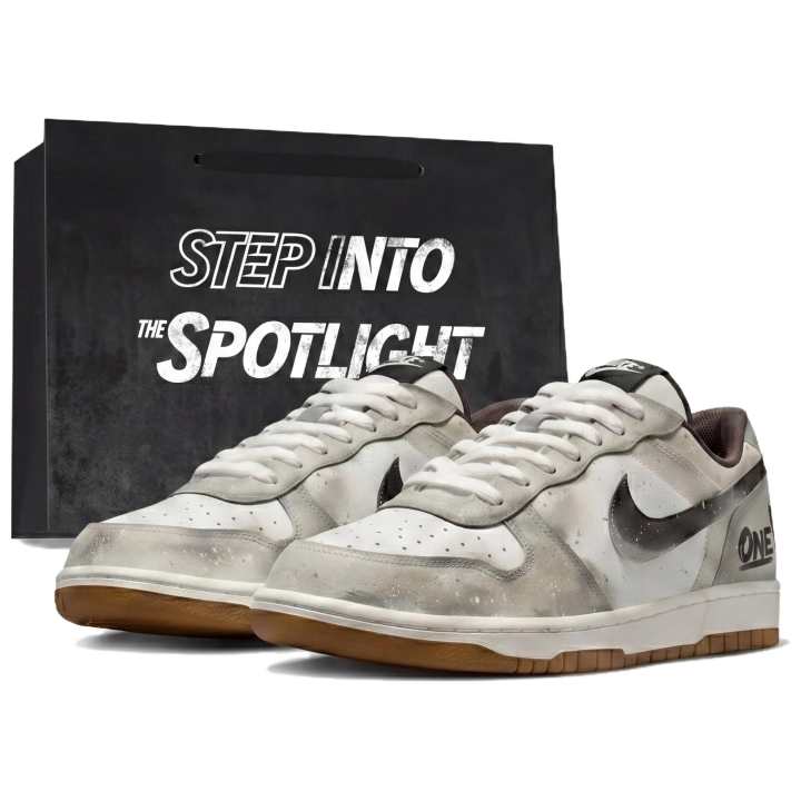 Nike Nike Dunk Camouflage Shopping Bag, Valentine's Edition, Limited Slip Resistant Abrasion Resistant Low top