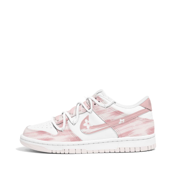 Nike Nike Dunk Cherry Blossom Lover, Valentine's Day Edition Skateboard Shoes Women's Pink