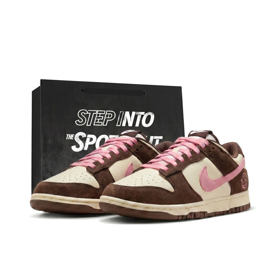 Nike Nike Dunk Slip Resistant Abrasion Resistant Low top Skateboard Shoes Men's Brown