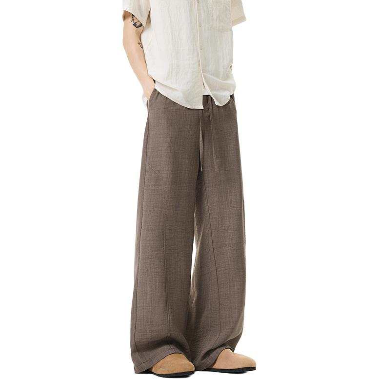 BALENO Casual Pants Unisex Thin Straight Fit Pants