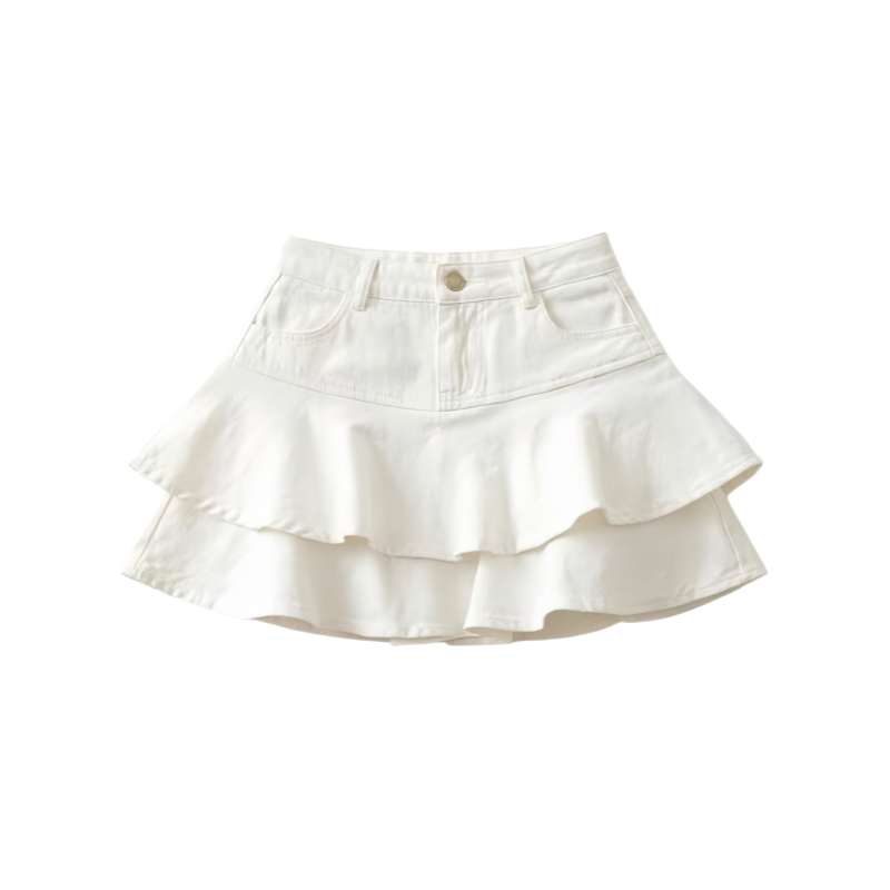 DUSHE DUSHE Denim Short Skirts Women's