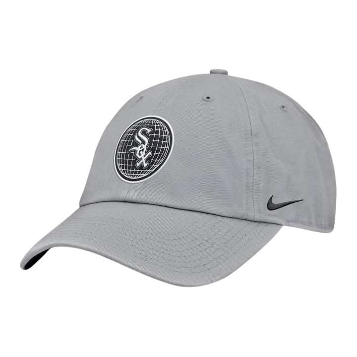 Nike Nike Cotton Baseball Caps Unisex Gray