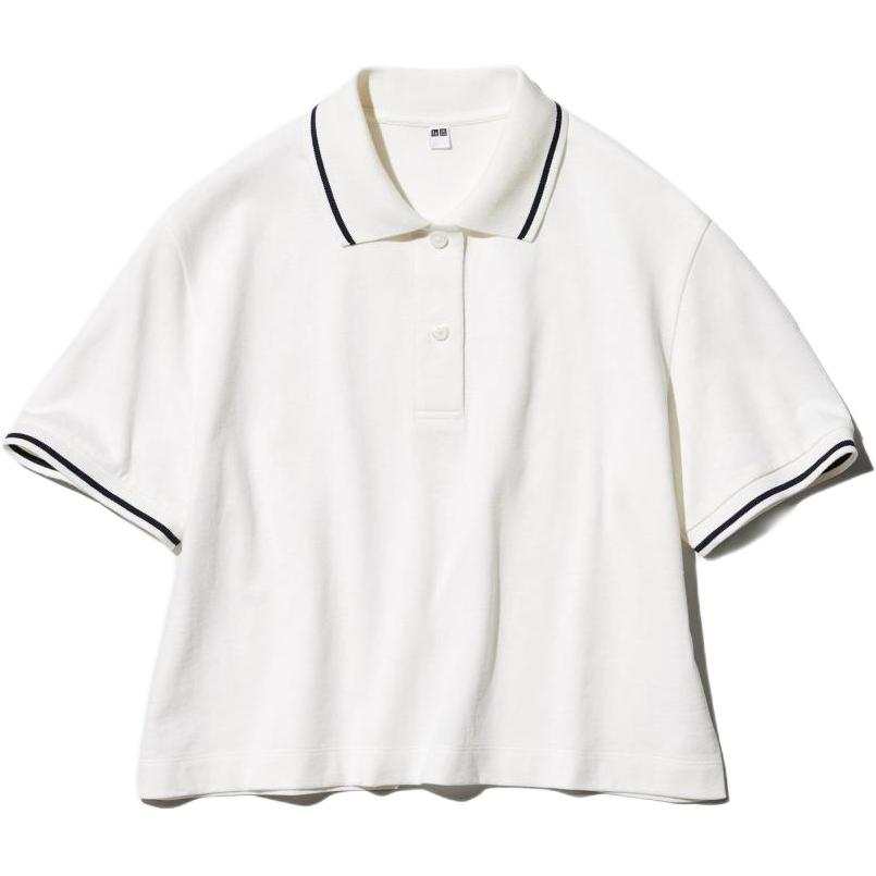 UNIQLO Polo Shirt Women's Ivory