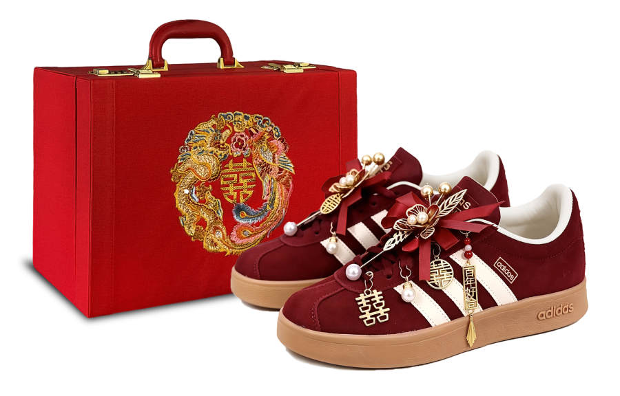 Adidas Adidas Vl Court Classic Illusion, Blissful, Suitcase Low top German Army Trainers Unisex Fuchsia