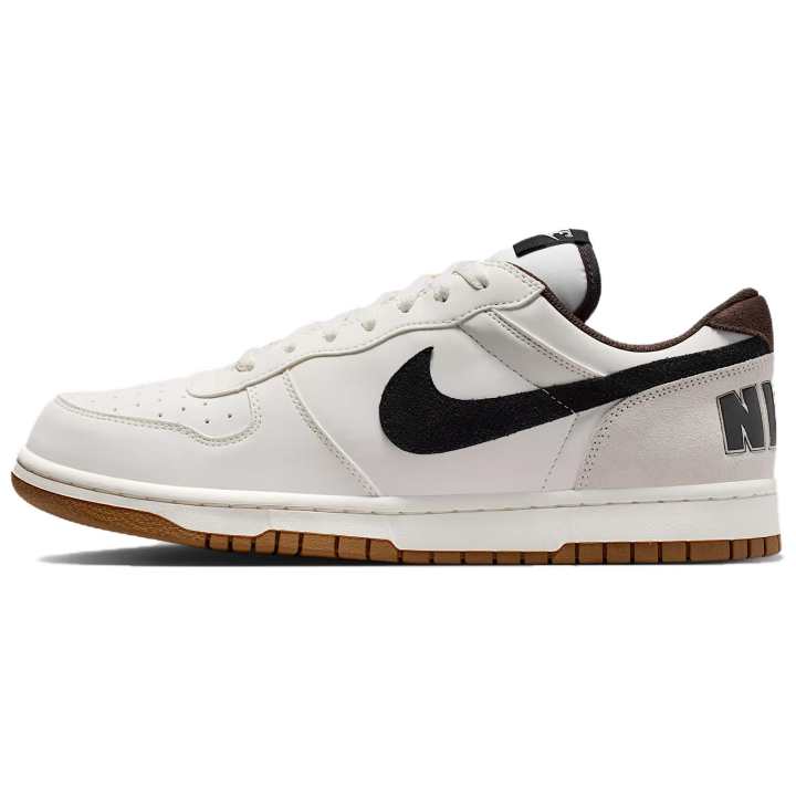 Nike Nike Big Synthetic Leather Low top Skateboard Shoes Men's Beige