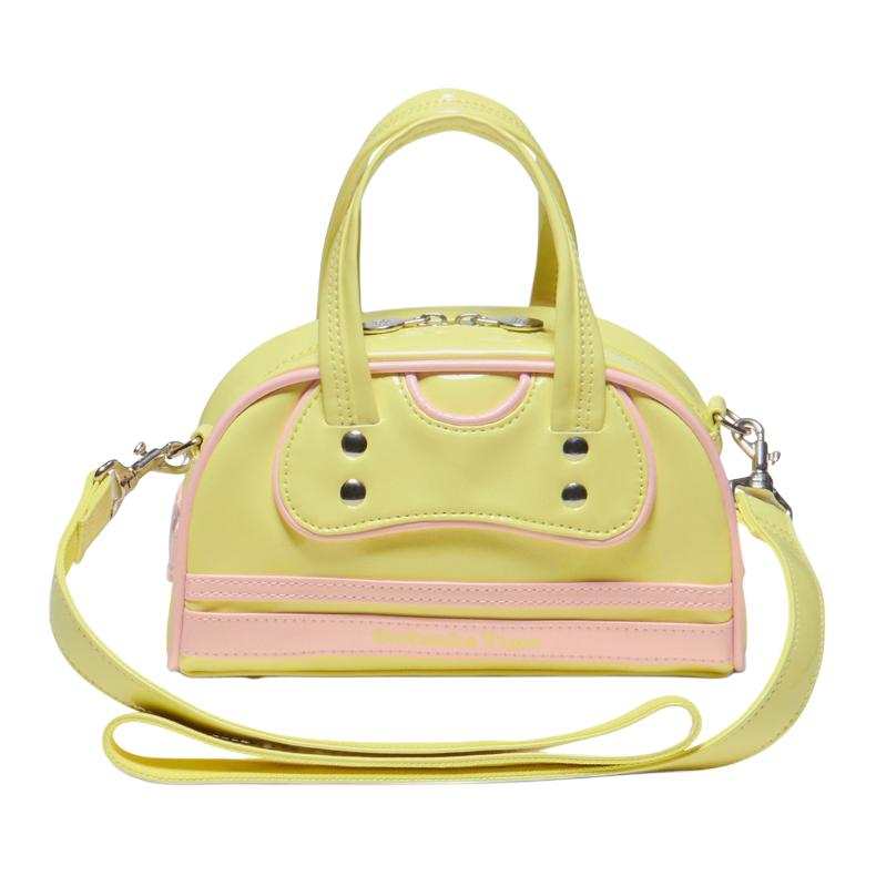 Onitsuka Tiger Polyamide Handbag Small Women's Light Yellow