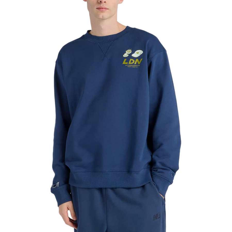 New Balance New Balance London Edition Athletics Graphic French Terry Sweatshirt Men's