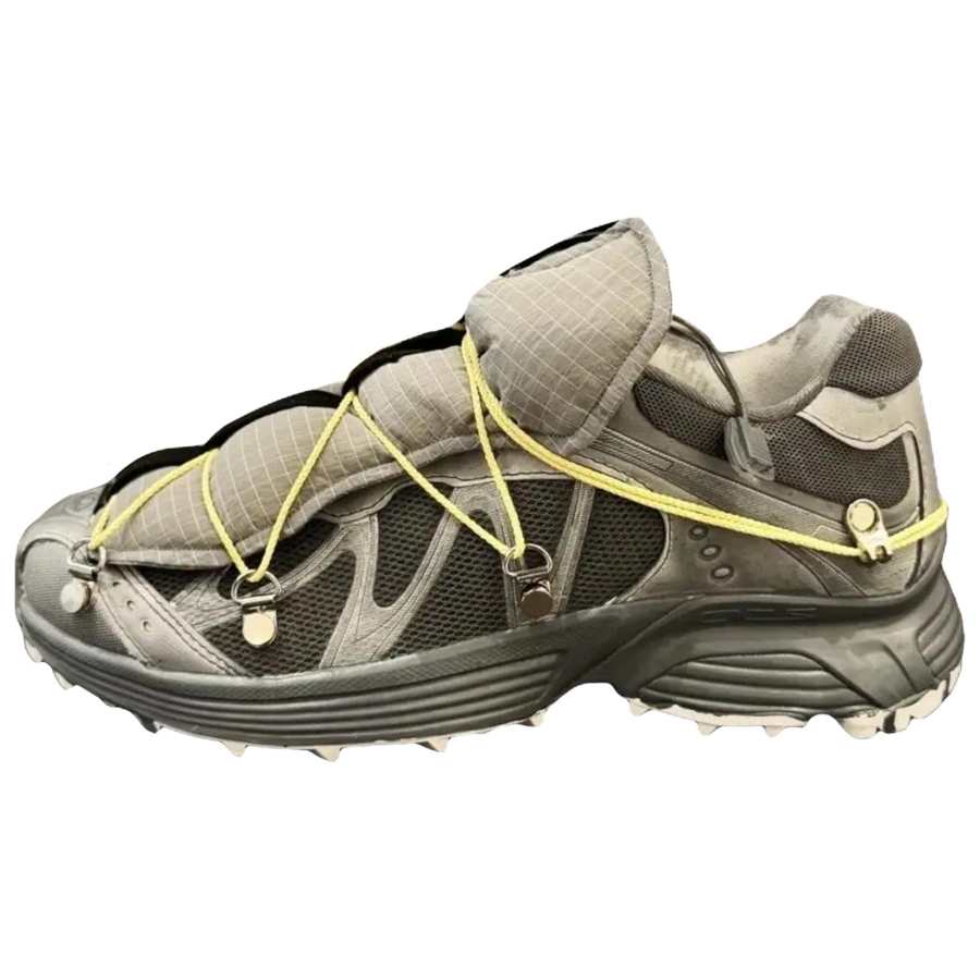 SALOMON x ATTEMPT XT WHISPER Running Shoes Unisex Gray