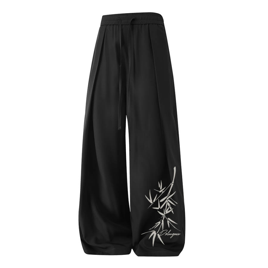 PAL ONGACO Casual Pants Unisex Moderate Straight Fit Pants