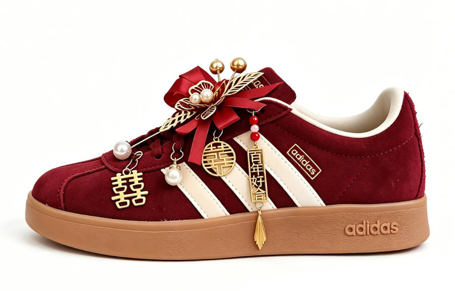 Adidas Adidas Vl Court Classic Fairyland, Blissful Low top German Army Trainers Unisex Fuchsia