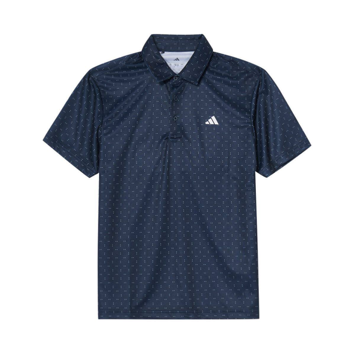 Adidas Adidas Polo Shirts Men's Dark Navy Blue Lapel Moderate Other