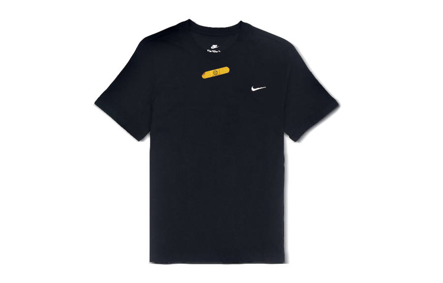 Nike Nike Sportswear T Shirts Unisex Black Crew Neck Moderate