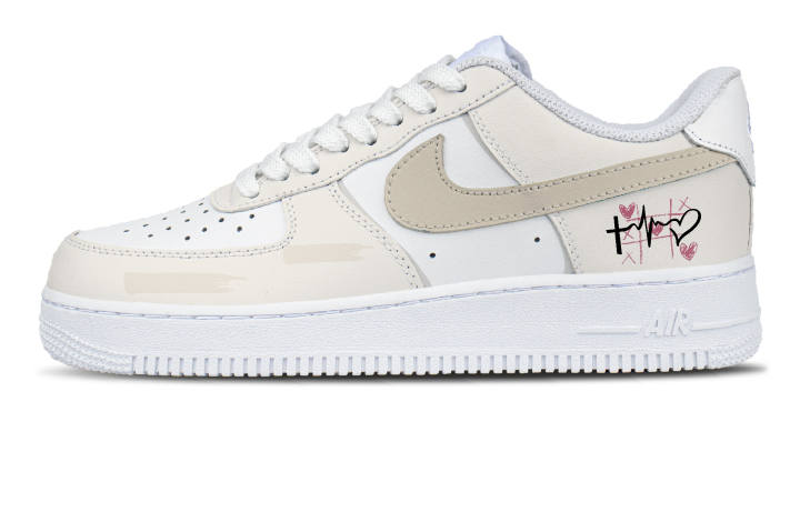 Nike Nike Air Force 1 Synthetic Leather Coverage Waterproof And Breathable Low top Skateboard Shoes Unisex