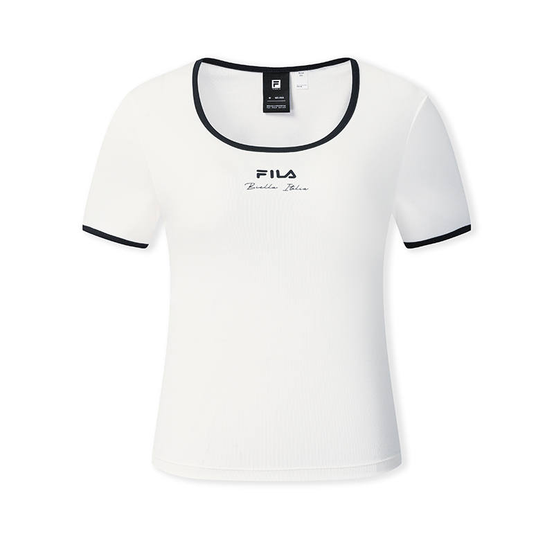 FILA Tennis T Shirt Women's Cloud White