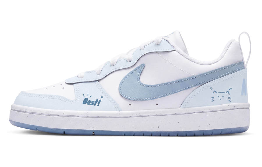 Nike Nike Court Borough Synthetic Leather Balance Support Low top Skateboard Shoes Women's