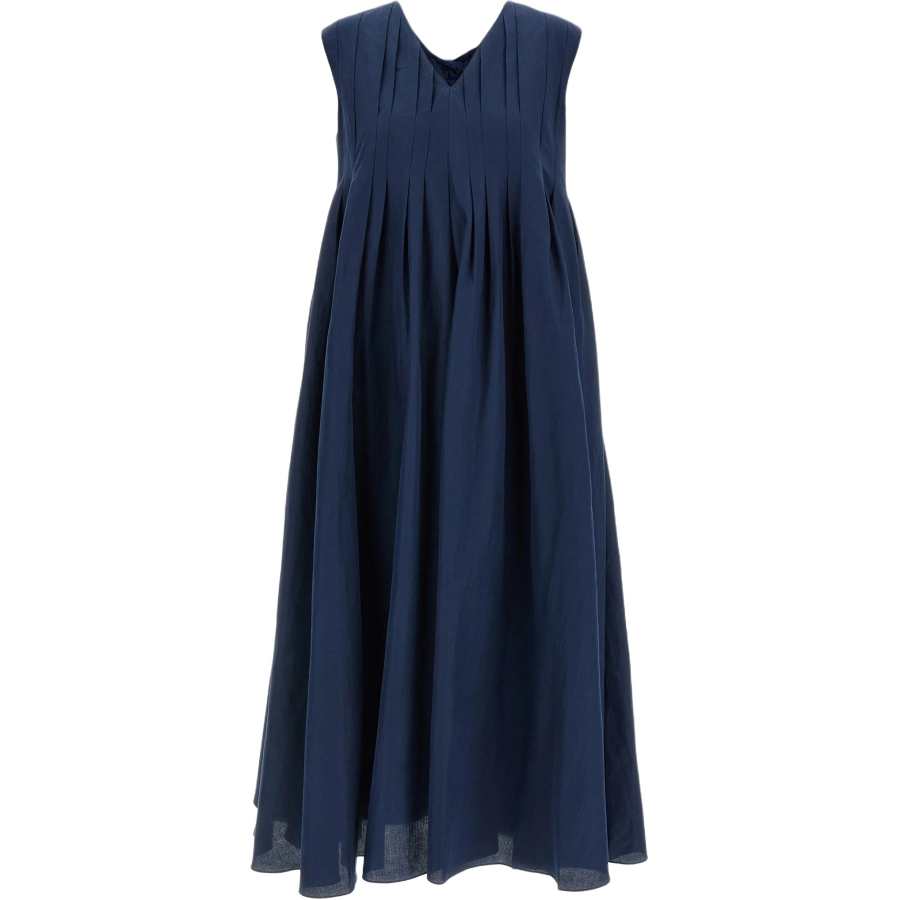 'S MAX MARA Sleeveless Dress Women's Blue