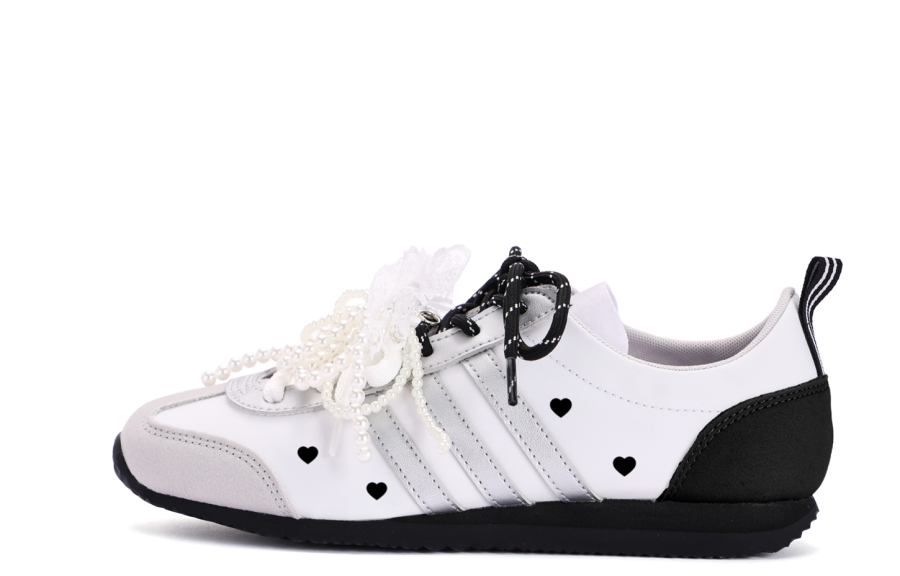 Adidas Adidas VS JOG 2.0 Coverage Slip Resistant Abrasion Resistant Low top German Army Trainers Unisex White