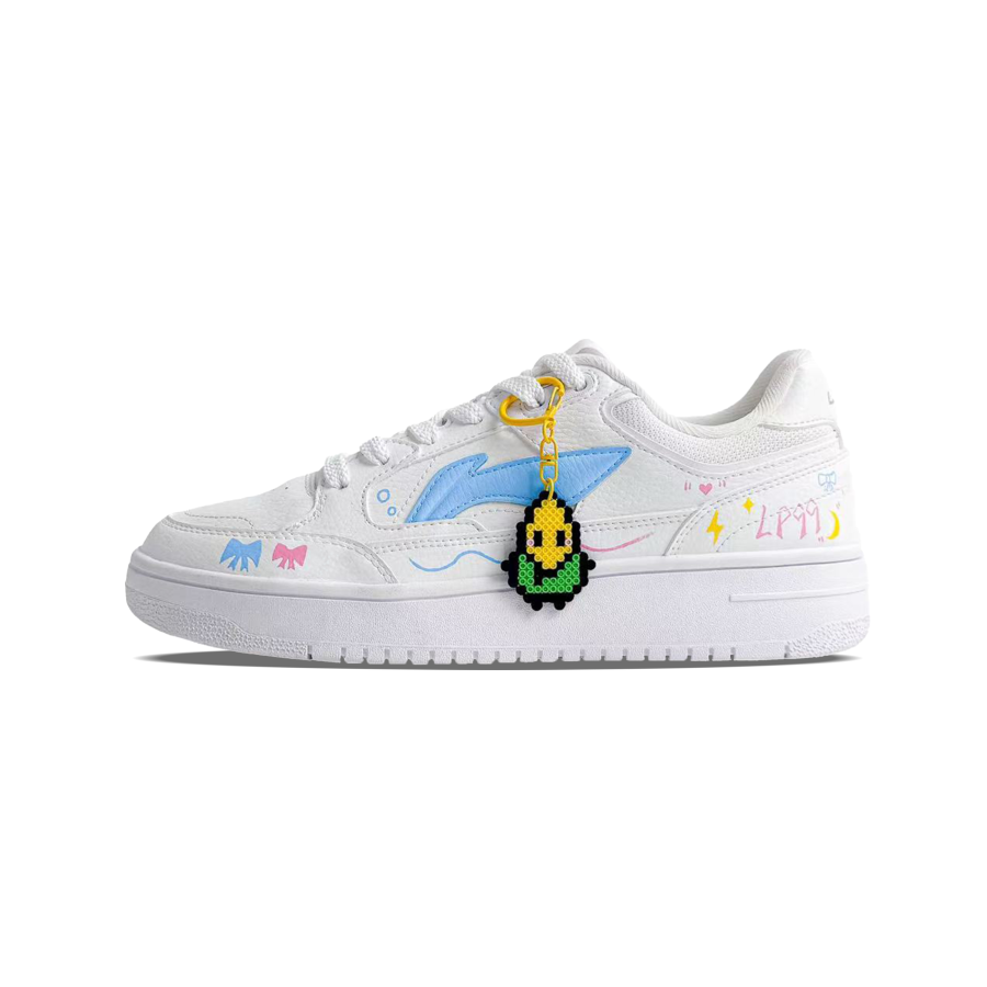 Li-Ning Li Ning Tianji Lightweight Breathable Height Increasing Low top Skateboard Shoes Unisex