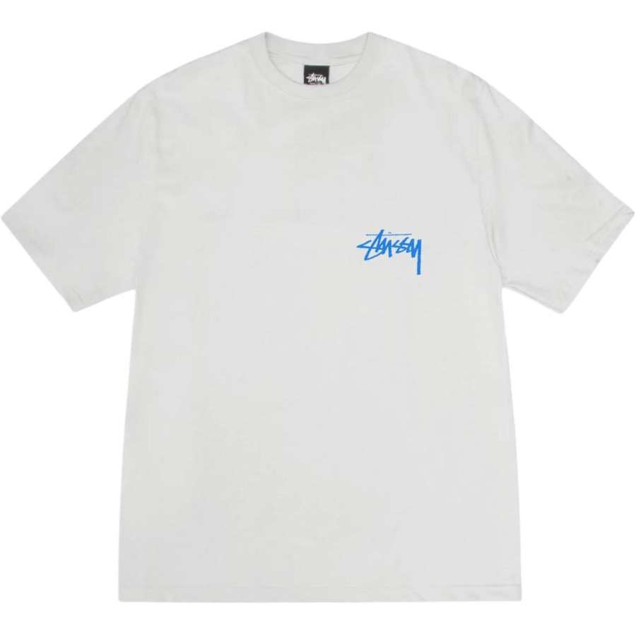 Stussy SS24 Beat Crazy Tee Fog