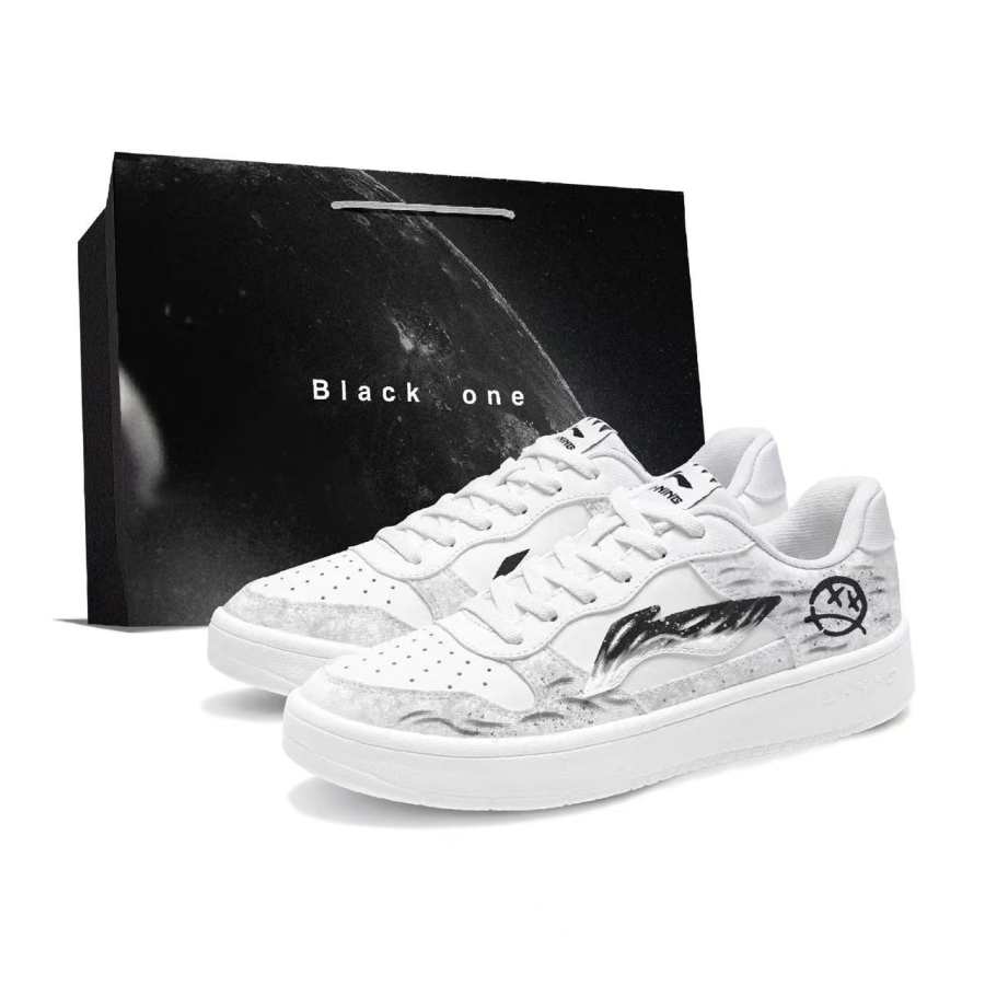 Li-Ning Li Ning Floating Boat Slip Resistant, Abrasion Resistant, Breathable Low top Skateboard Shoes Men's