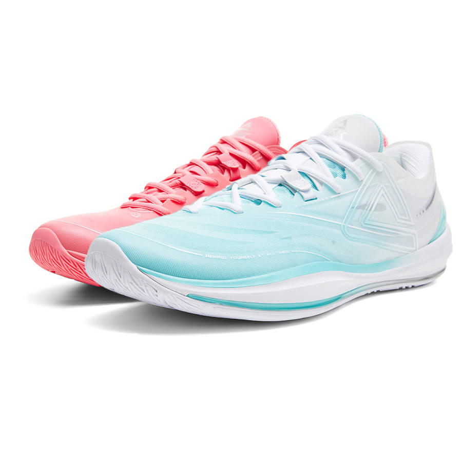 PEAK Light And Agile 3.0 Textile, Synthetic Leather Abrasion Resistant Cushioning Low top Basketball Shoes Men's
