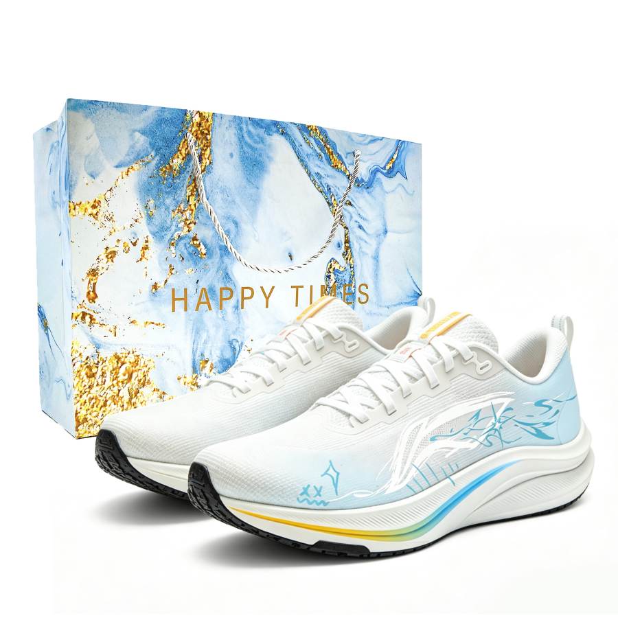 Li-Ning Li Ning Red Hare 8 Cushioning Abrasion Resistant Low top Physical Fitness Test & Exam Racing Running Shoes Men's