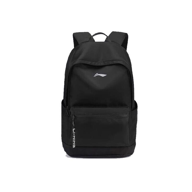 Li-Ning Li Ning Polyester Backpack Unisex Black