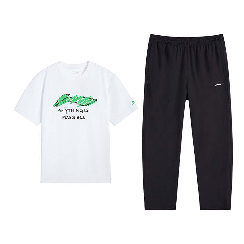 Li-Ning Li Ning Casual Suit Unisex White/Black