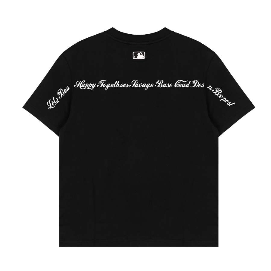 MLB T Shirts Unisex New York Yankees/Black Stand Collar Moderate Straight Fit