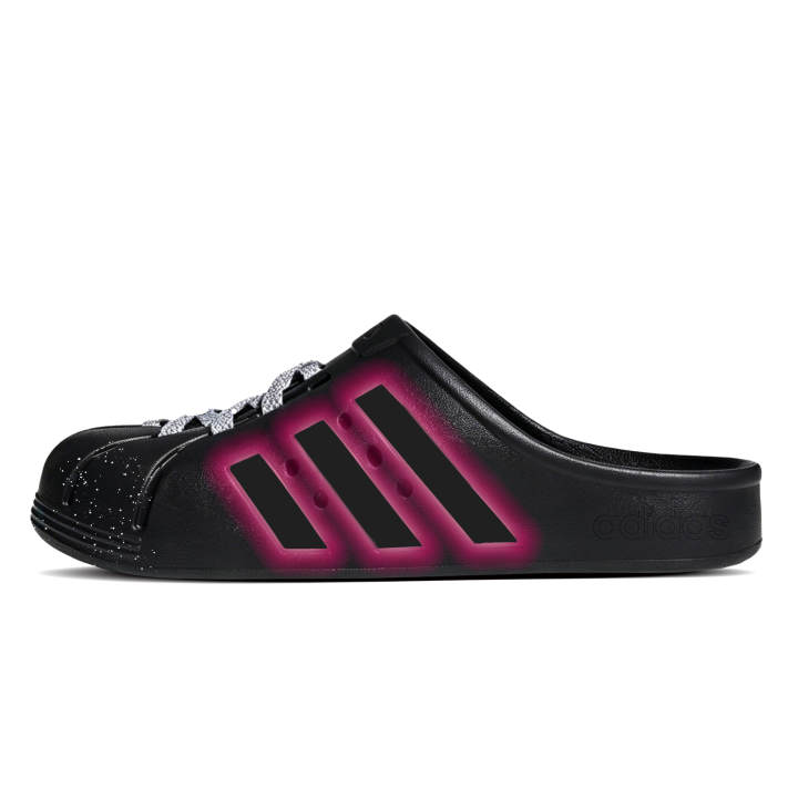 Adidas Adidas ADILETTE CLOGS Rose Gradient Clogs Unisex Black
