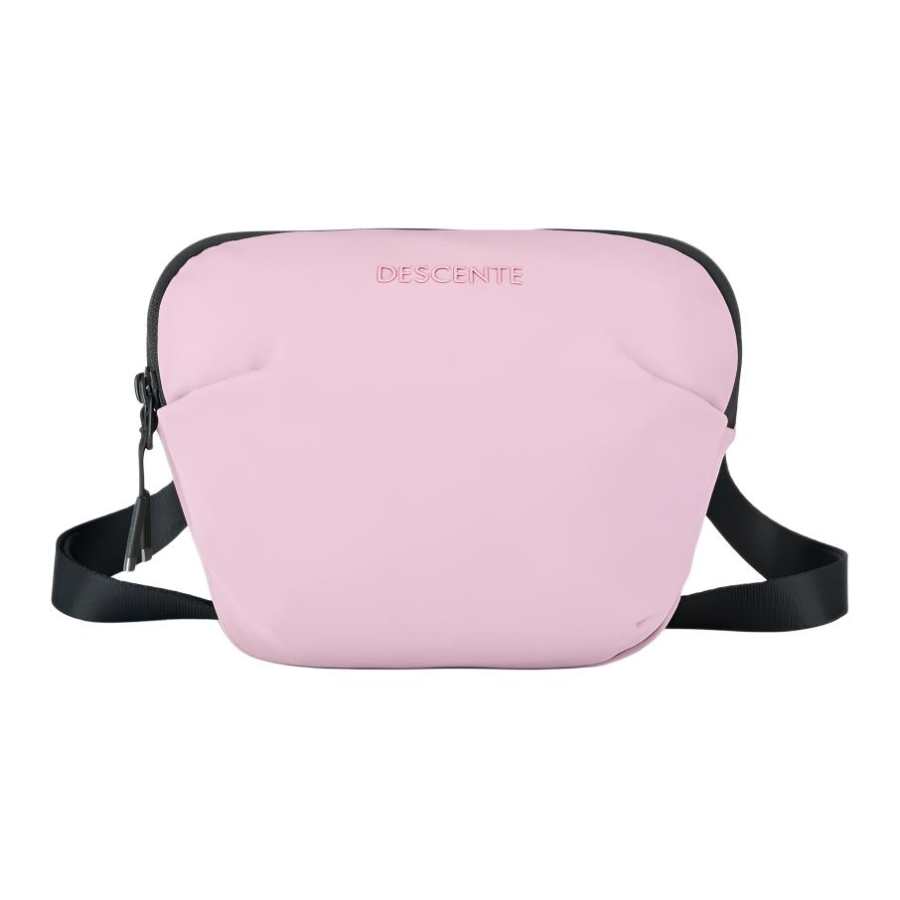 DESCENTE DESCENTE Move Pack Solid Color Design Shoulder Bag Women's Pink