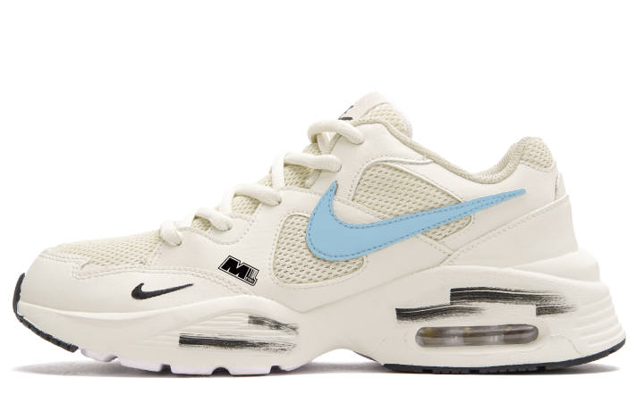 Nike Nike Air Max Fusion Low top Running Shoes Women's Beige Blue