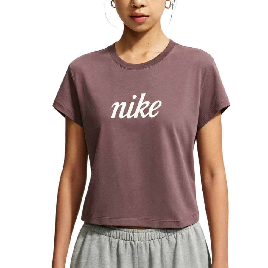 Nike Nike Sportswear Club Regular Sleeve T Shirt Women's