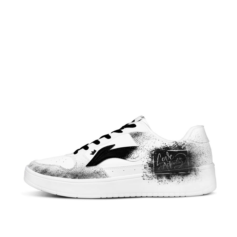 Li-Ning Li Ning Floating Boat Slip Resistant Abrasion Resistant Low top Skateboard Shoes Men's