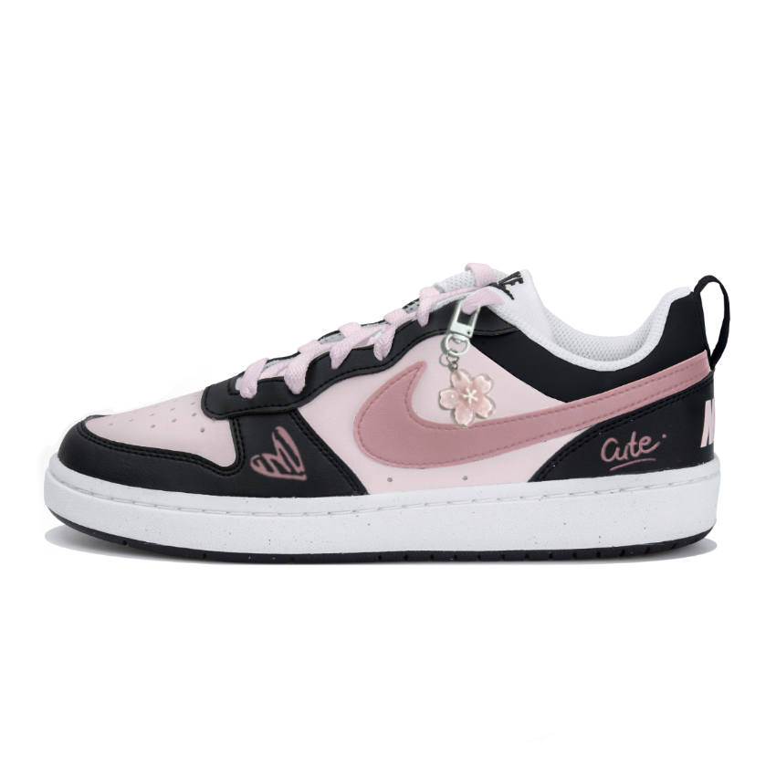 Nike Nike Court Borough Cherry Blossom Cool Pink Kids' Skateboarding Shoes Unisex