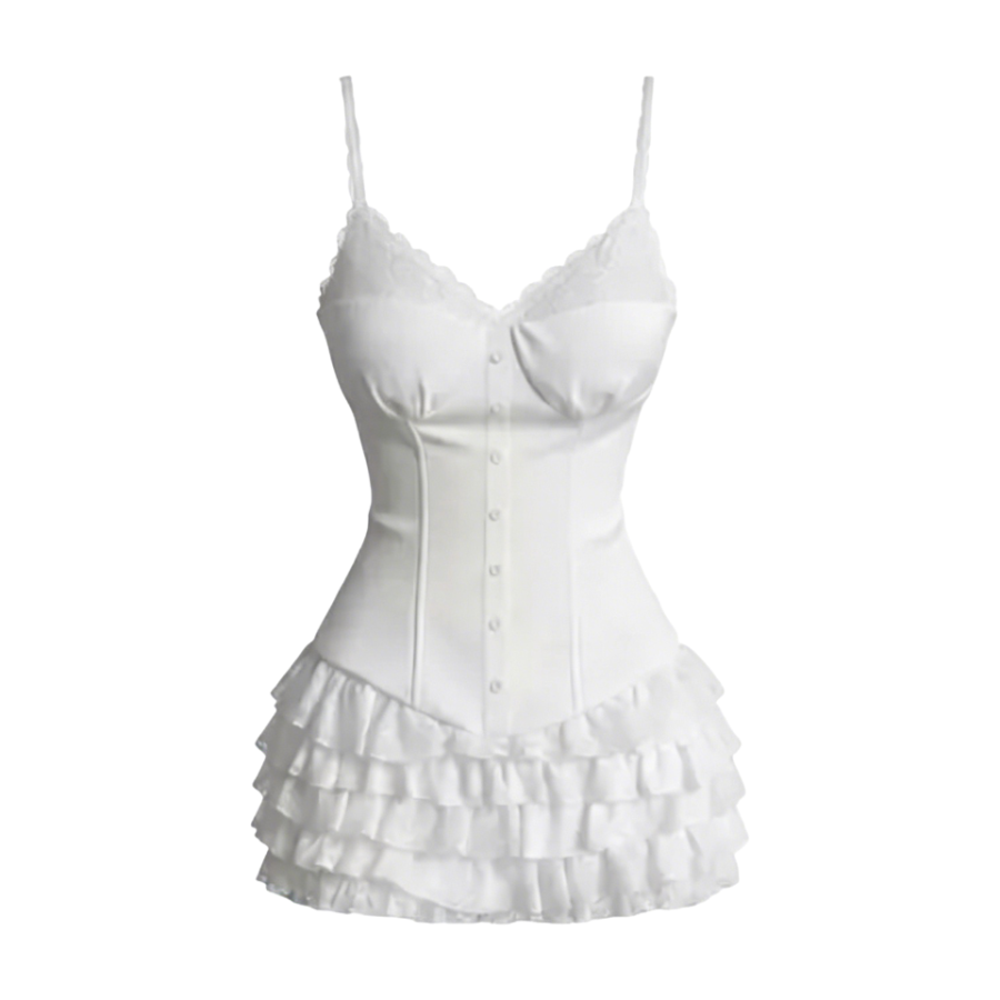 MTHE Two Piece Skirt Sets Women's Set Camisole+Skirt Camisole Thin Short