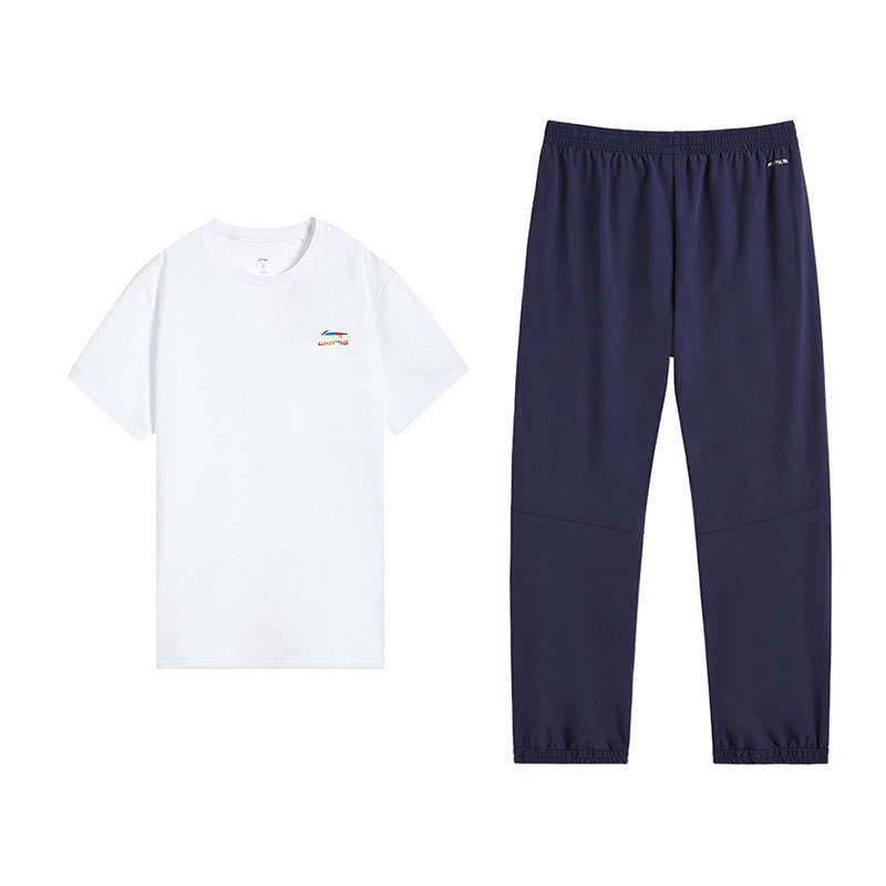 Li-Ning Li Ning Casual Suit Unisex Standard White/Sailor Blue