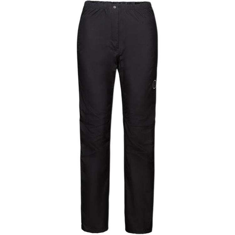 MAMMUT Casual Pants Women's Black Moderate Straight Fit Pants