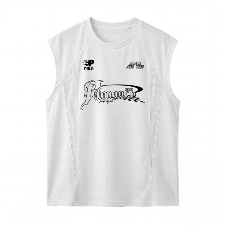 PAL ONGACO Tank Tops Unisex Crew Neck Thin Other