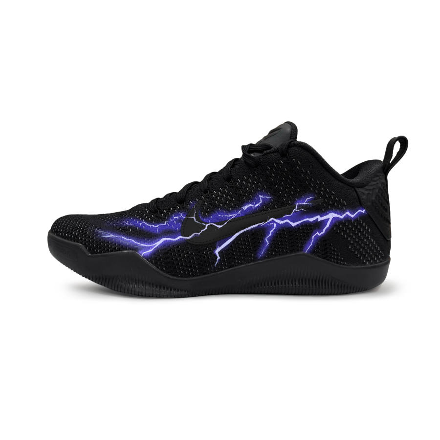 Nike Nike Kobe 11 Elite Protro Classic And Versatile Slip Resistant Abrasion Resistant Low top Basketball Shoes Unisex Black