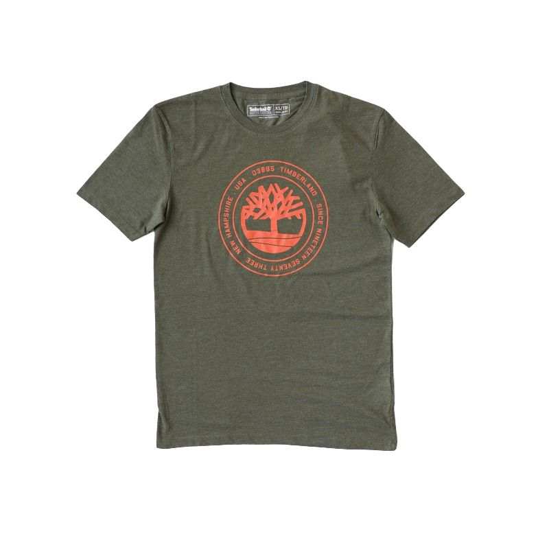 Timberland T Shirts Men's Jasper Crew Neck Moderate
