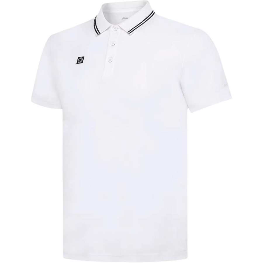 Li-Ning Li Ning Fitness Series Polo Shirt Men's Standard White